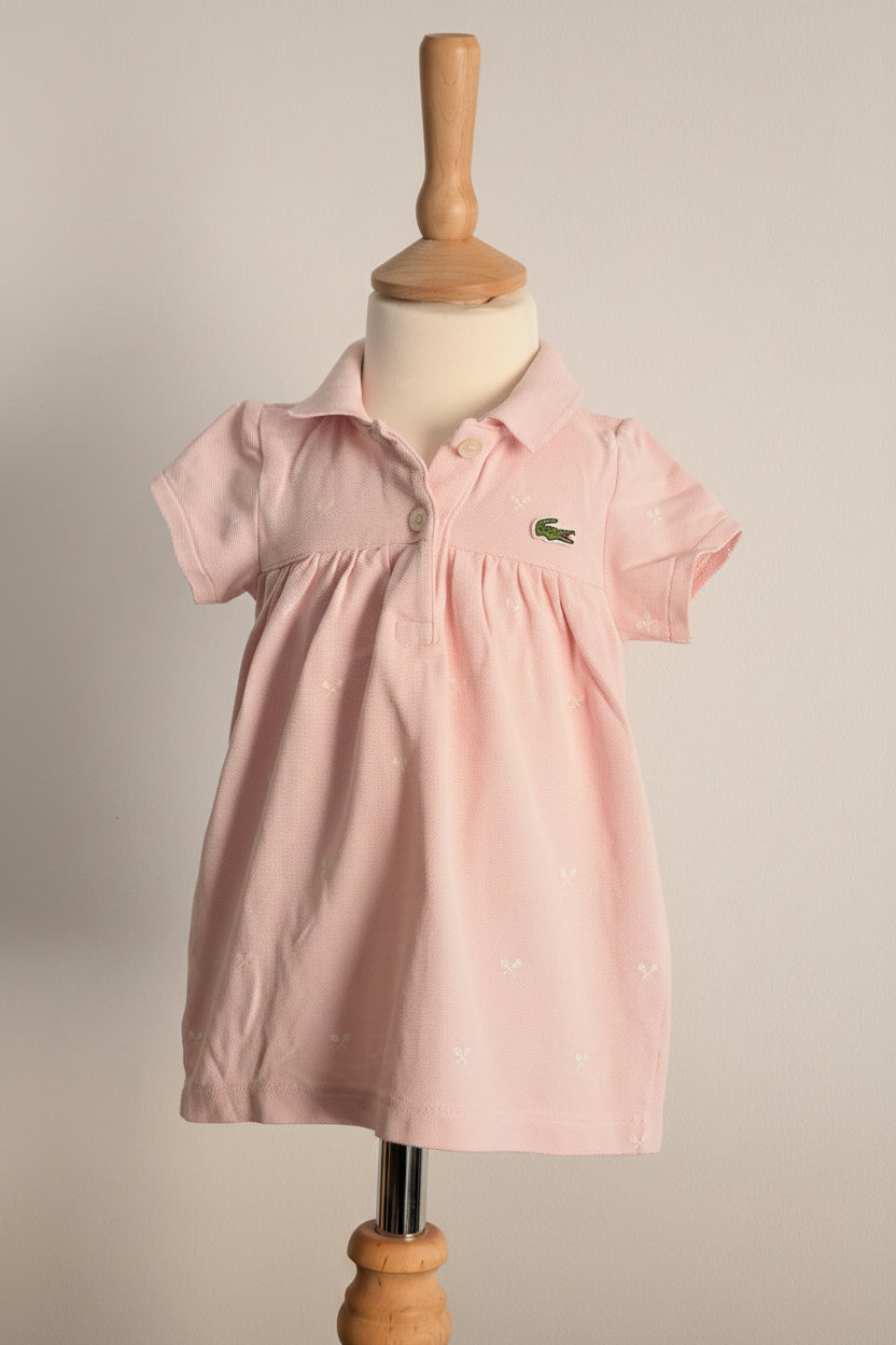 Robe Rose Lacoste - 6 mois