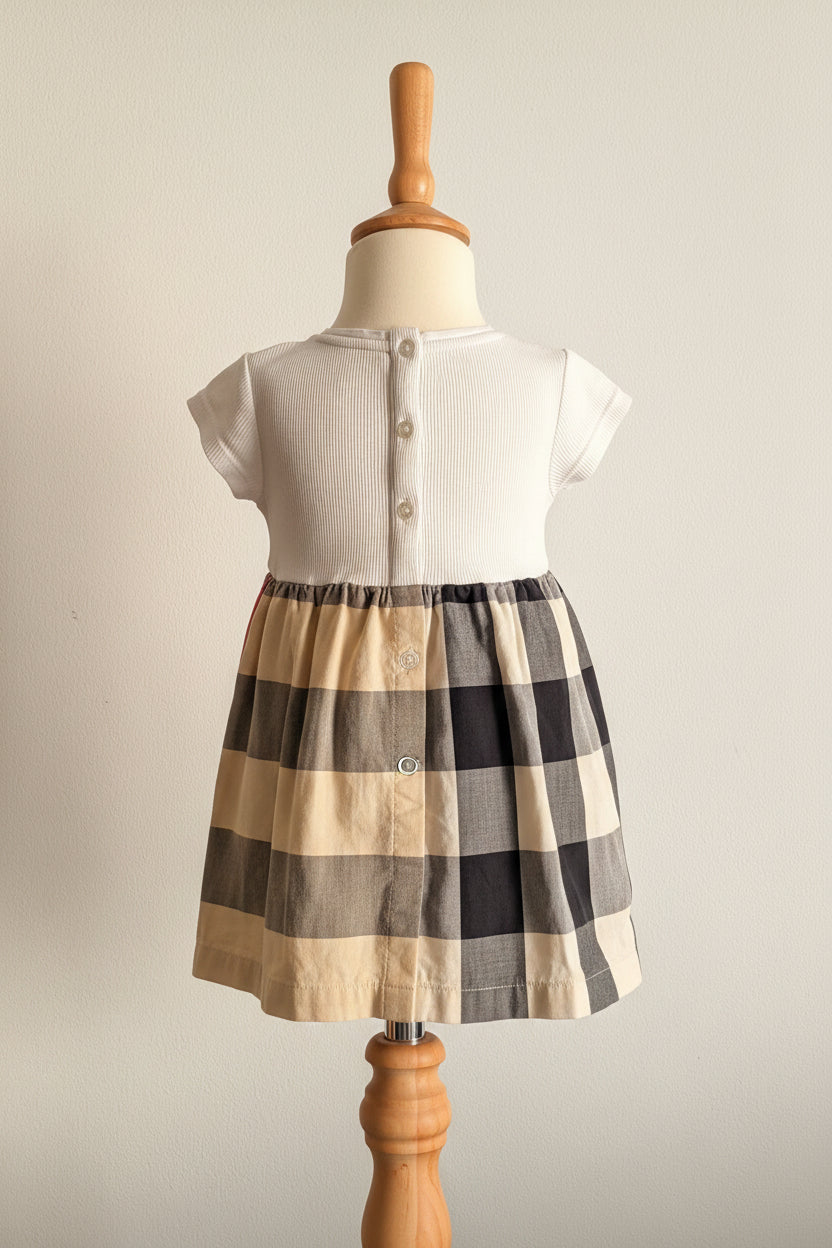Robe Burberry body intégré - 12 mois