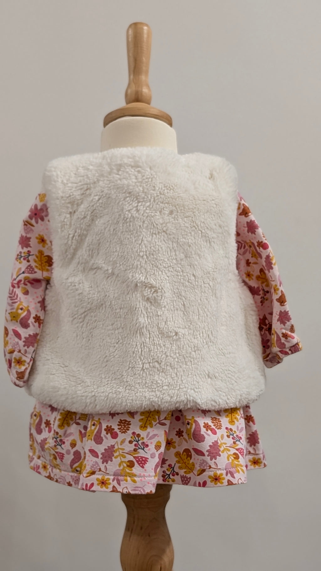 Ensemble Robe et gilet DPAM - 3 mois