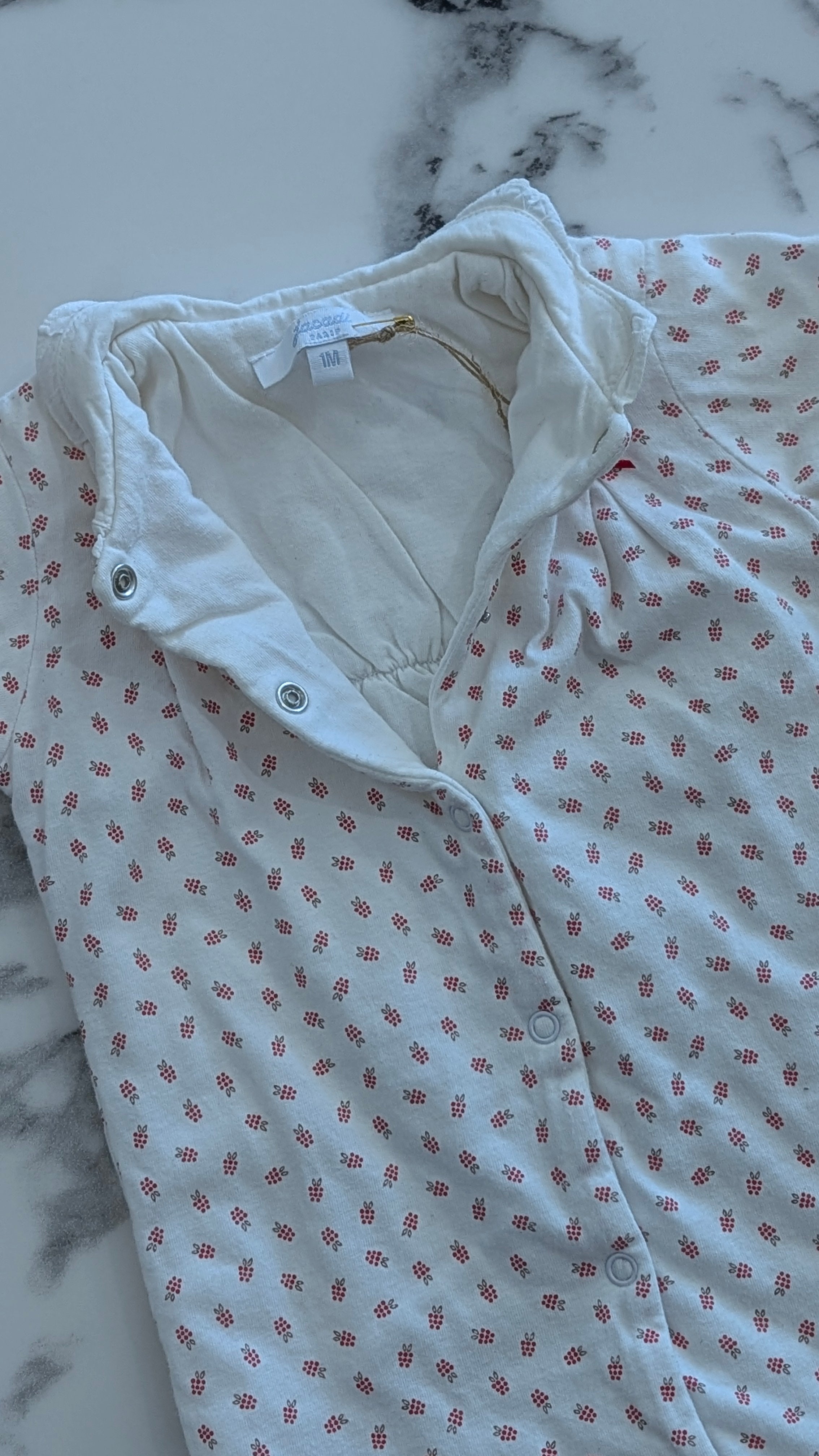 Pyjama matelassé Jacadi - 1Mois
