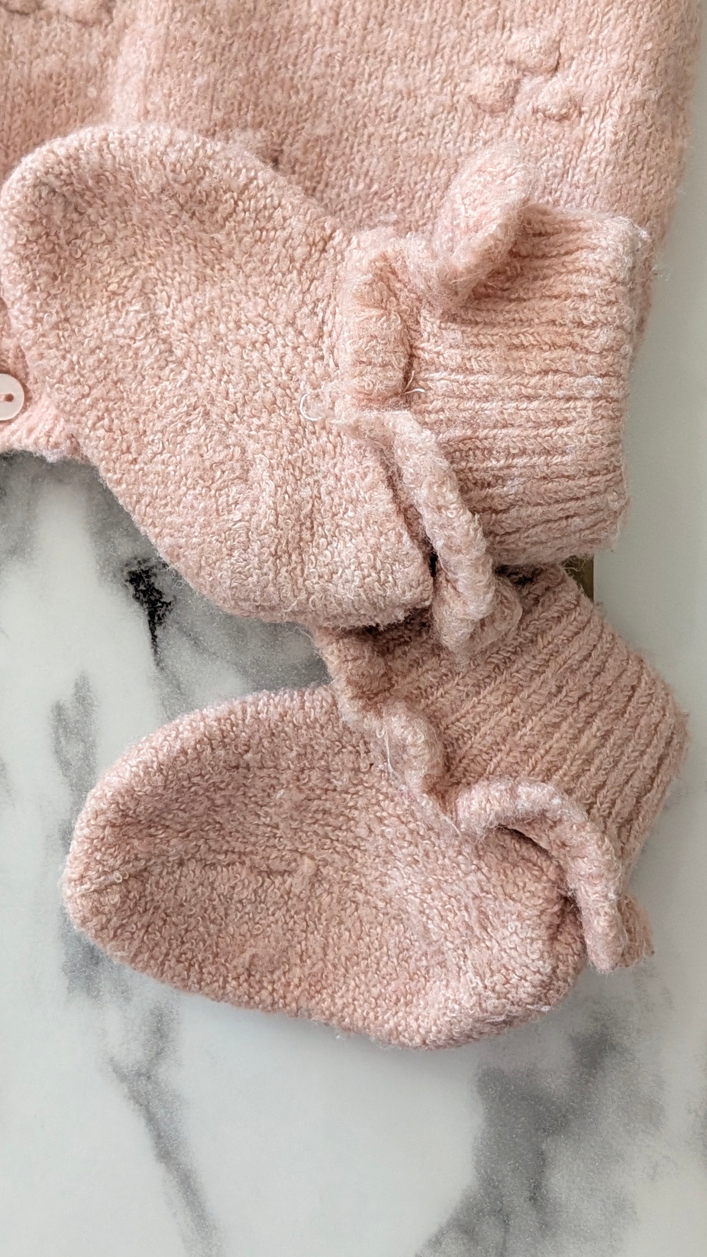 Body et chaussons Kiabi tricot - 1Mois (50cm)