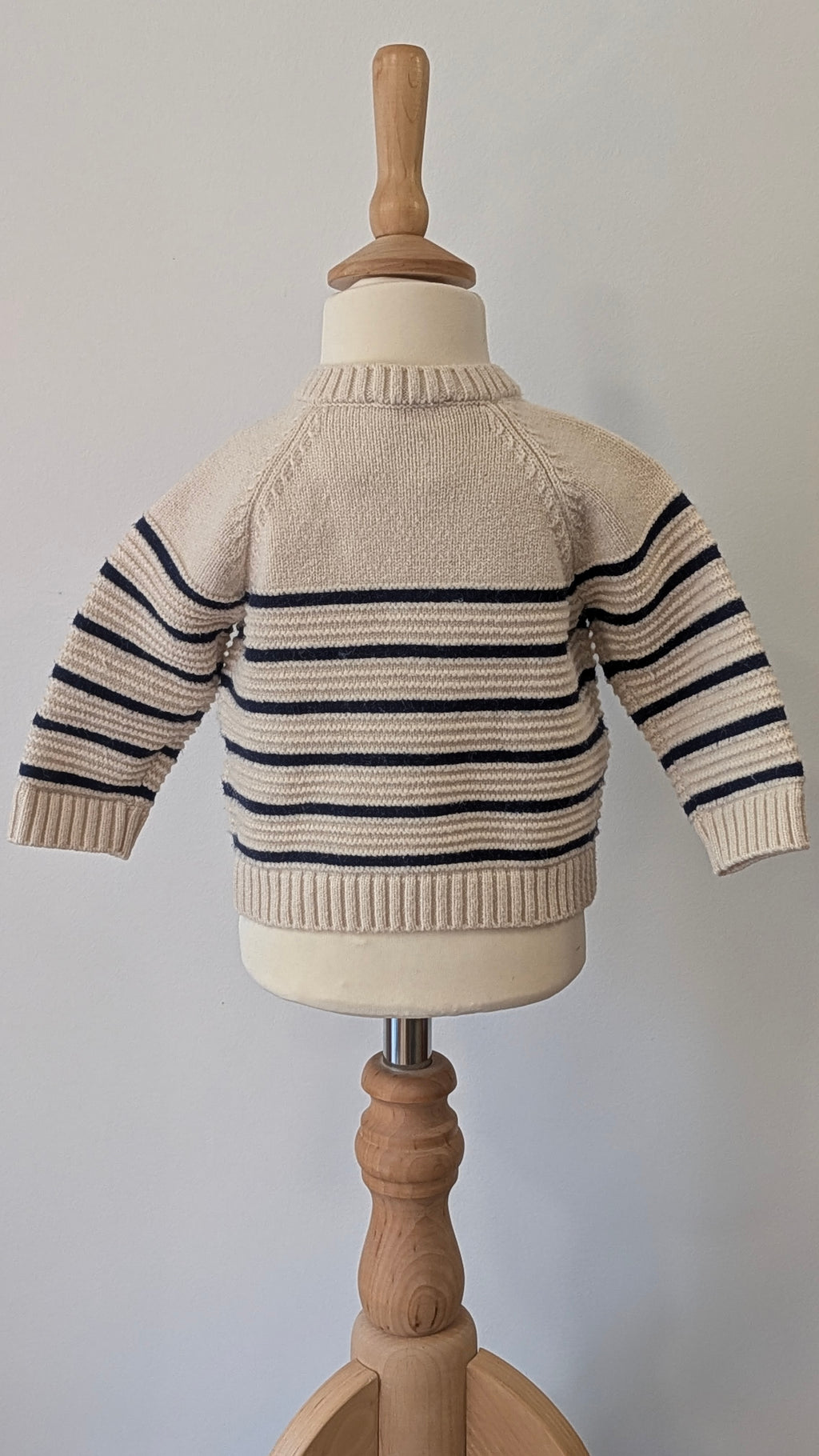 Pull marinière Bout'chou - 6 Mois