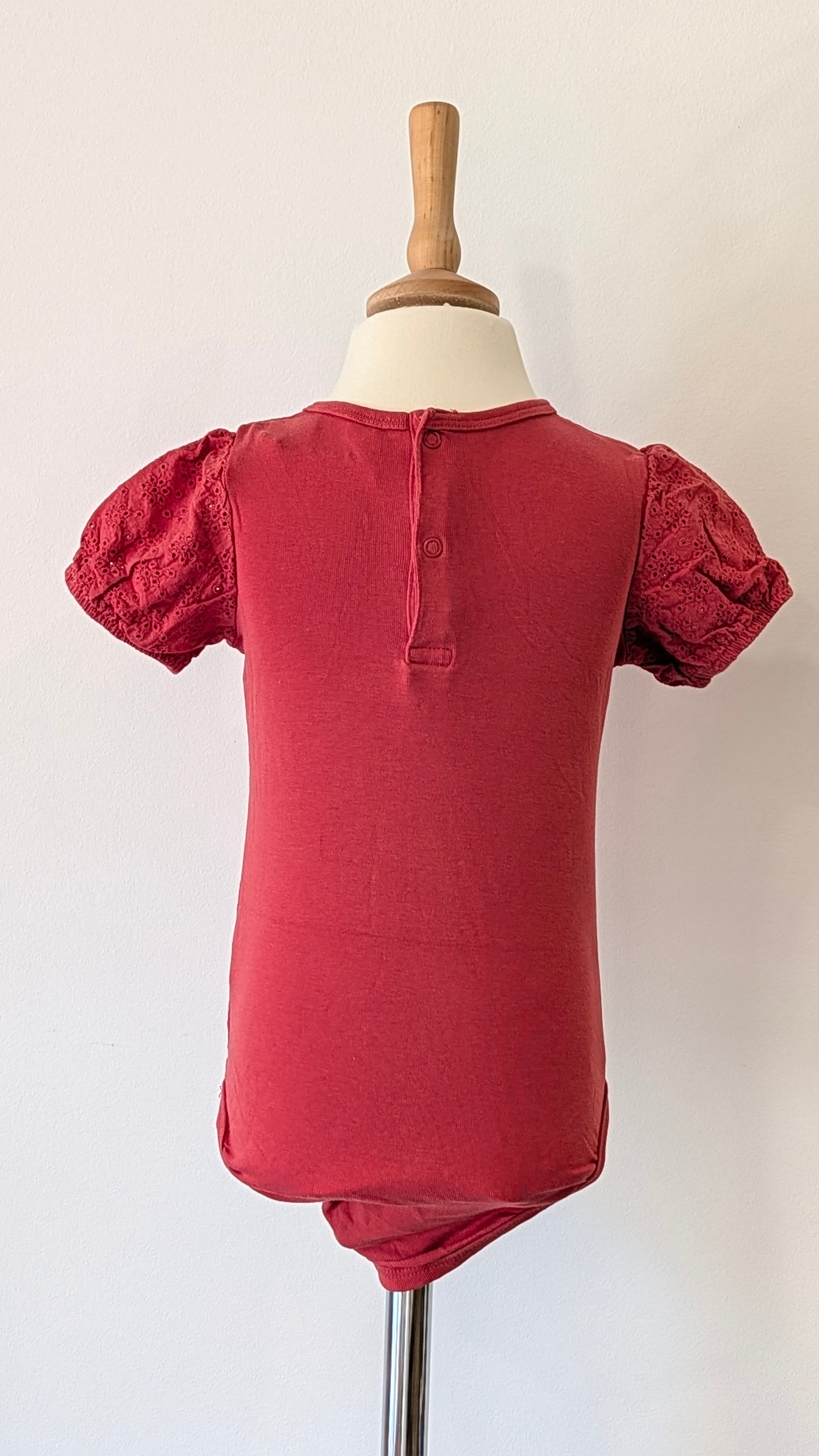 Body H&M rouge - 24 Mois