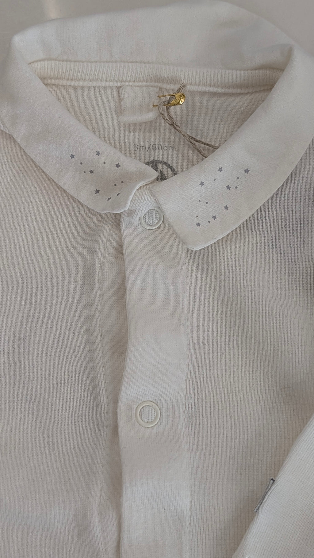 Ensemble 2 PCES Petit Bateau - 3 Mois