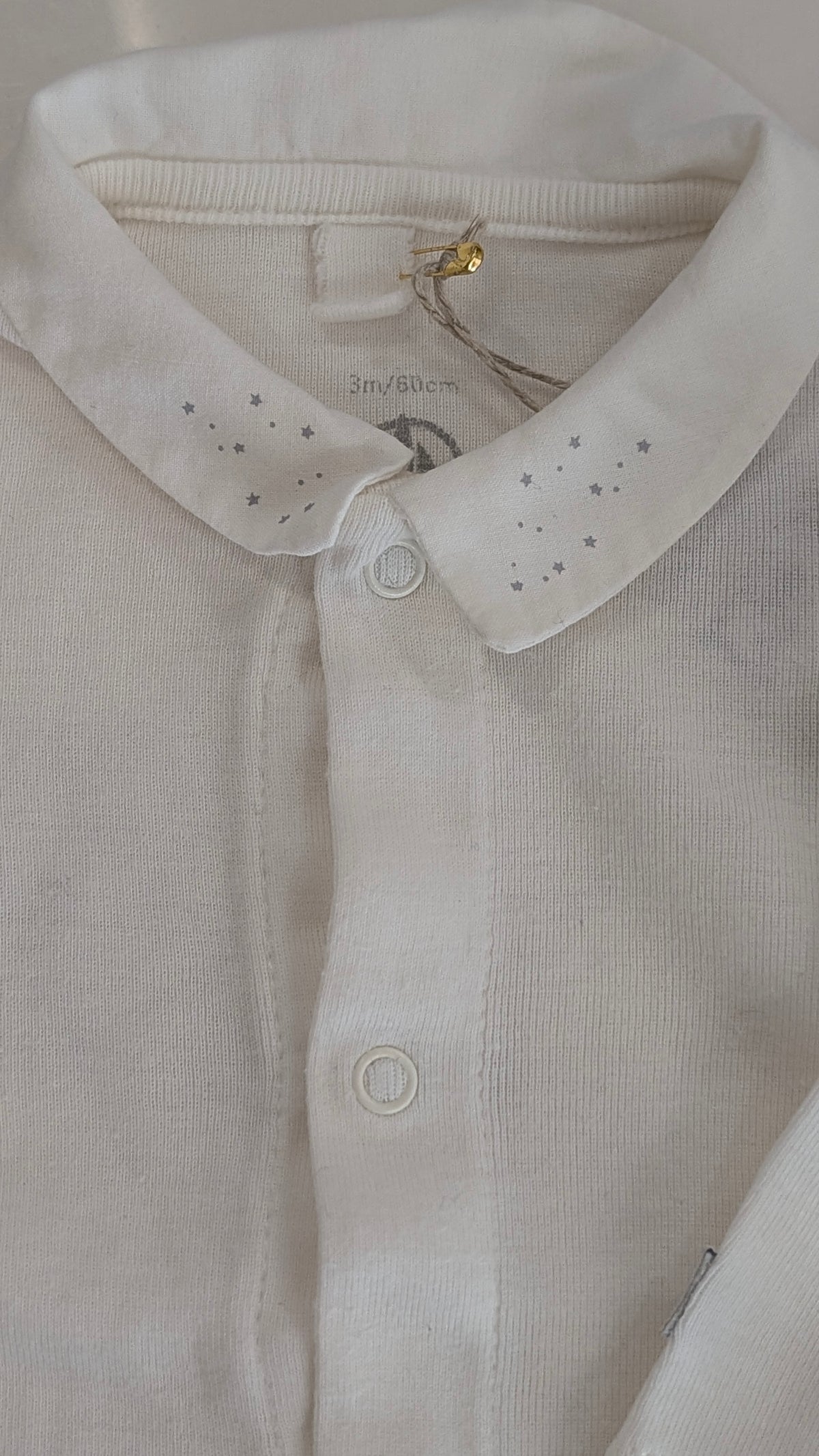Ensemble 2 PCES Petit Bateau - 3 Mois