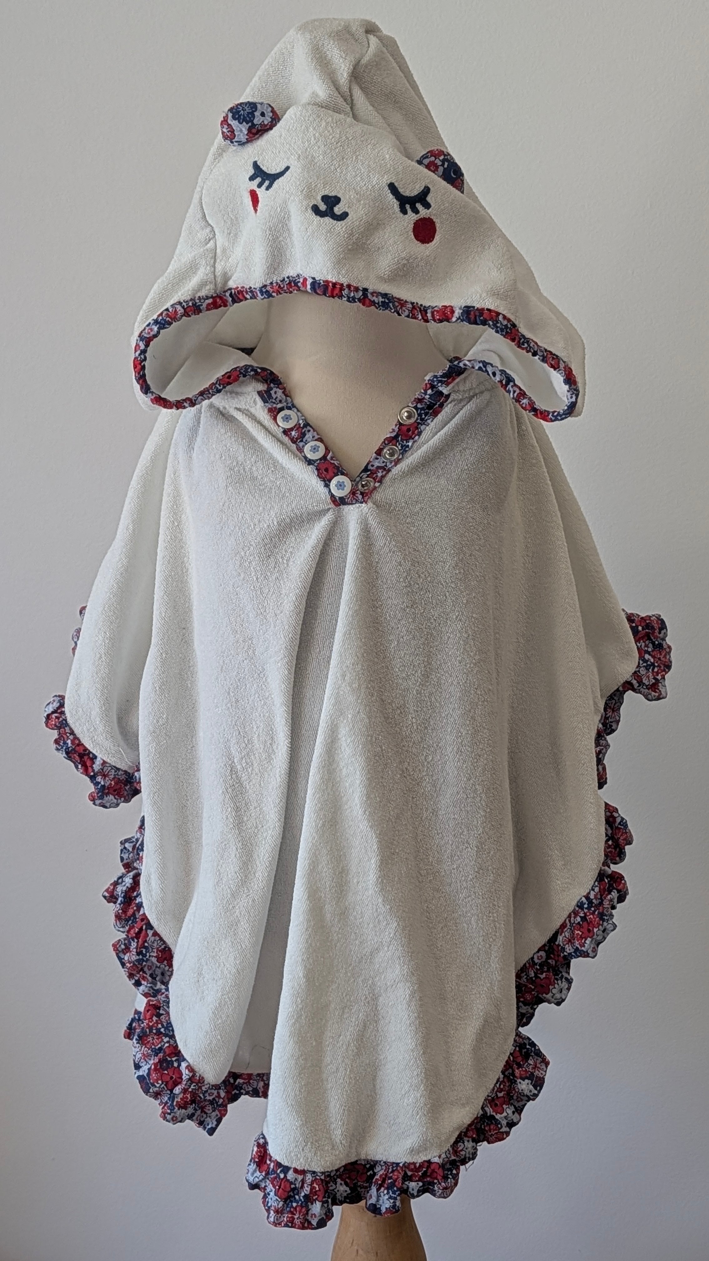 Ensemble maillot + cape de bain. Sergent Major - 6 Mois