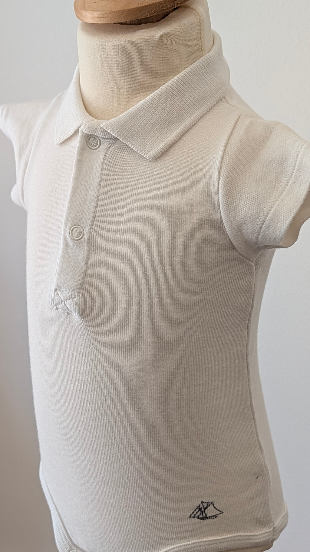 Body polo Petit Bateau - 3 Mois