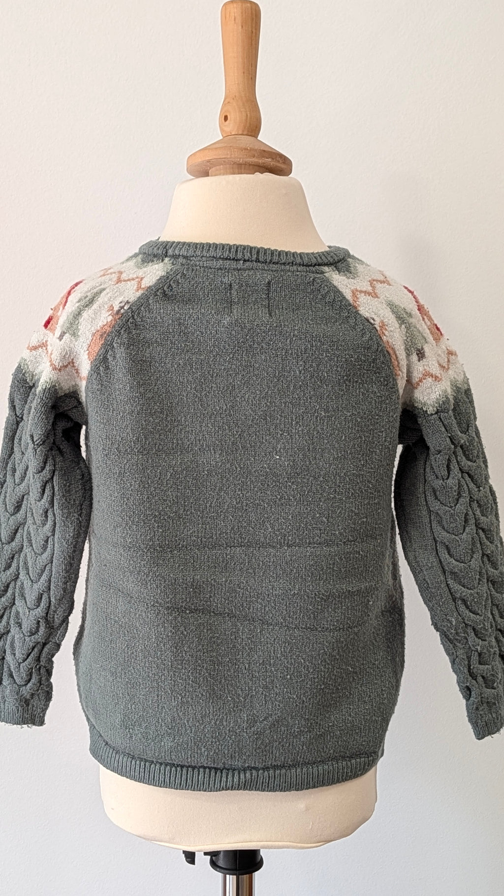 Pull Noël C&A vert - 24 Mois