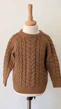 Pull Tape à l'Oeil camel - 36 Mois