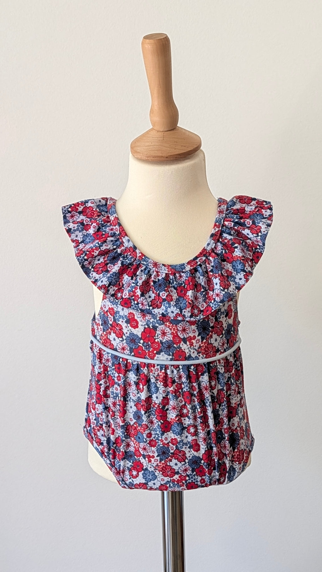Ensemble maillot + cape de bain. Sergent Major - 6 Mois