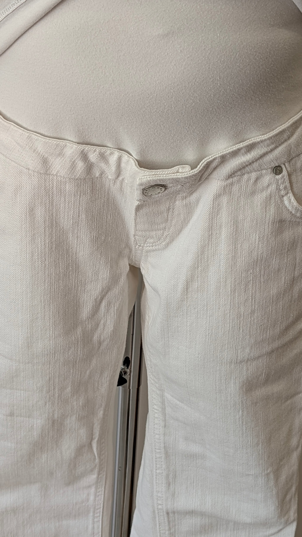 Jeans blanc Zara for Mum - L