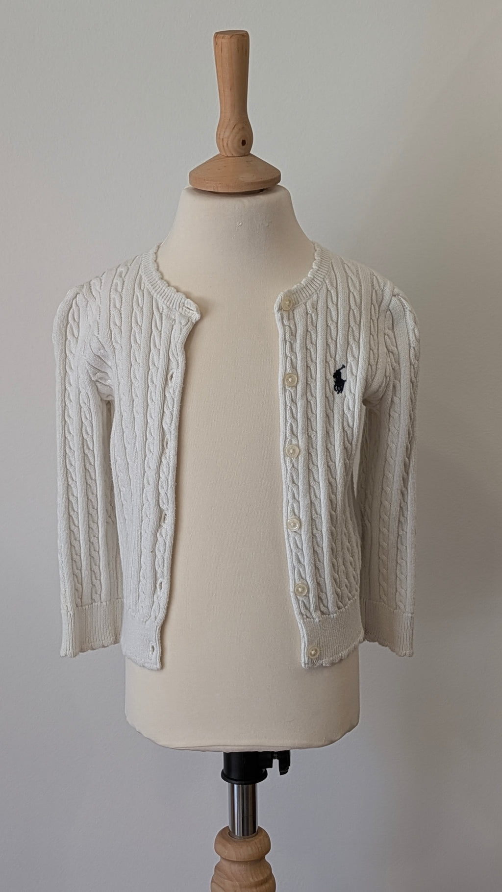 Gilet Ralph Lauren blanc - 2ans