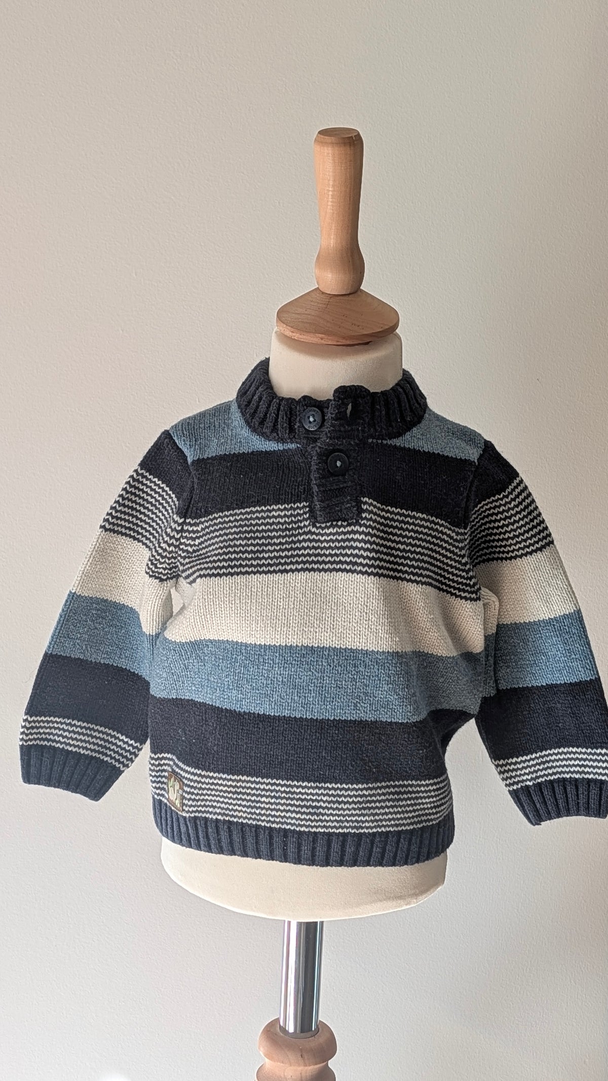 Pull Sergent Major rayé - 6 Mois