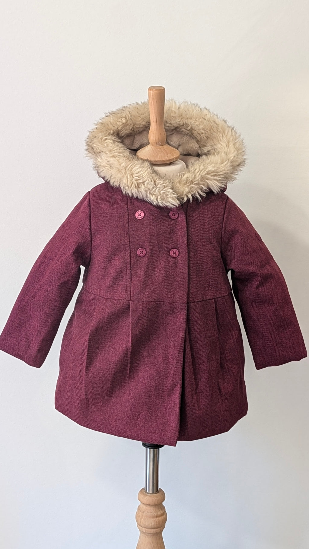 Veste bordeaux Obaibi - 18 Mois