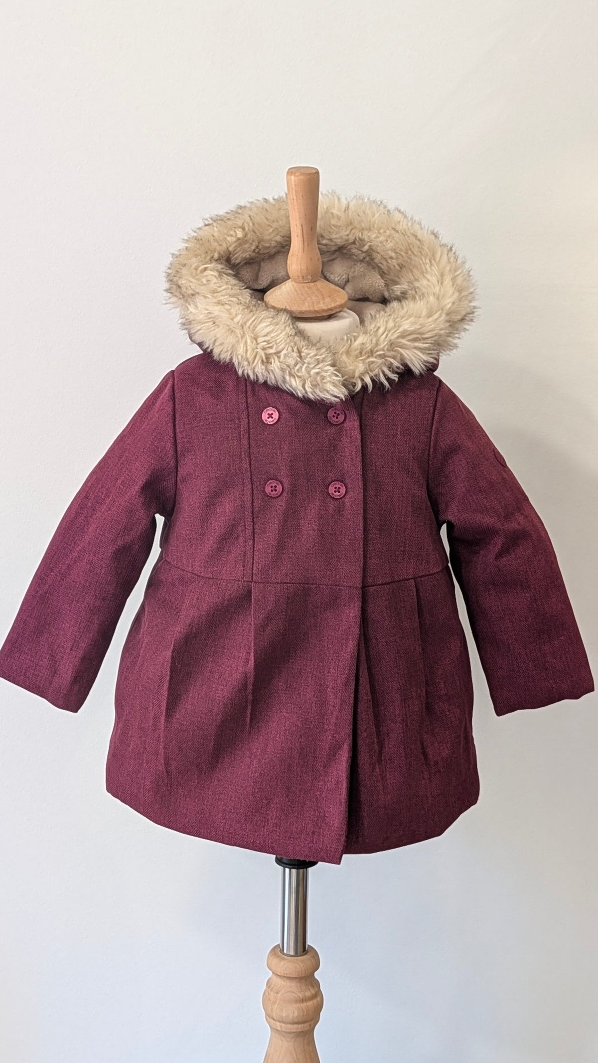 Veste bordeaux Obaibi - 18 Mois
