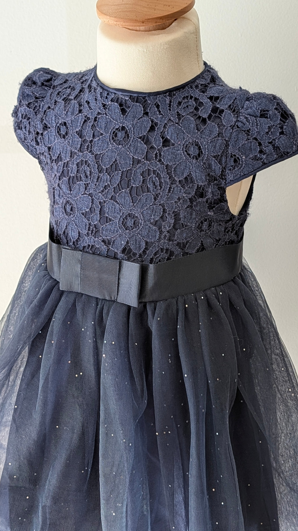 Robe By Kloane bleu nuit - 9 mois
