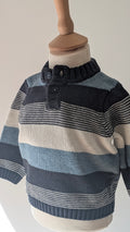 Pull Sergent Major rayé - 6 Mois