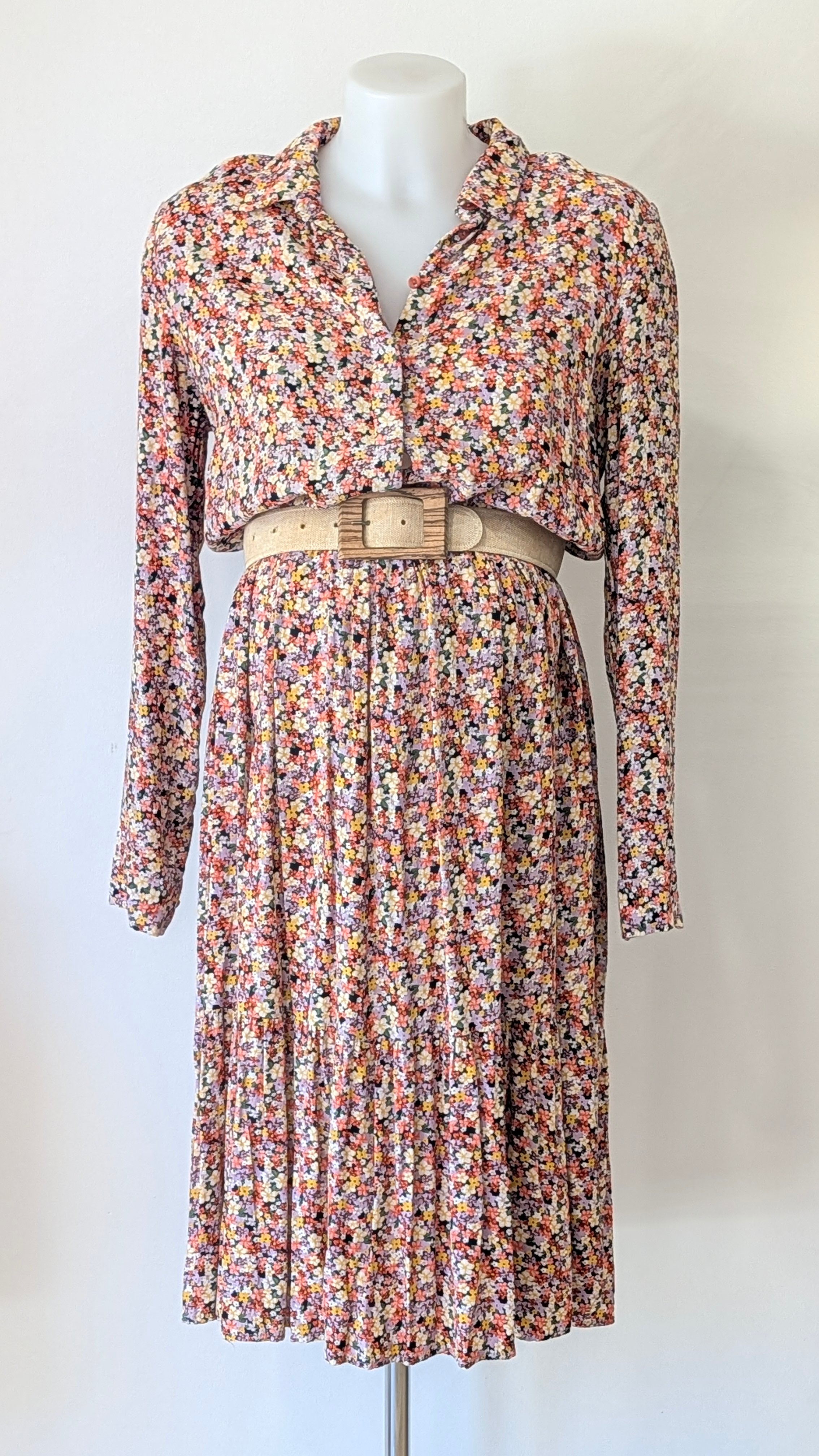 Robe Pieces fleurie - M