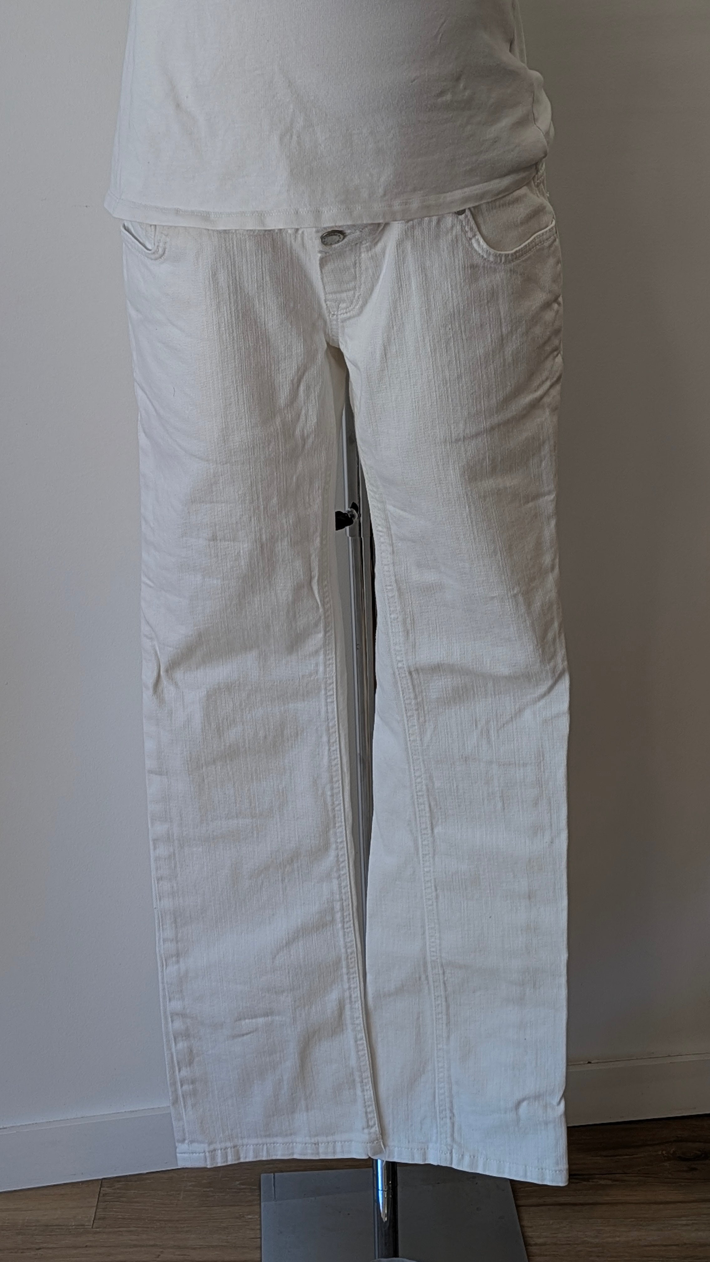 Jeans blanc Zara for Mum - L