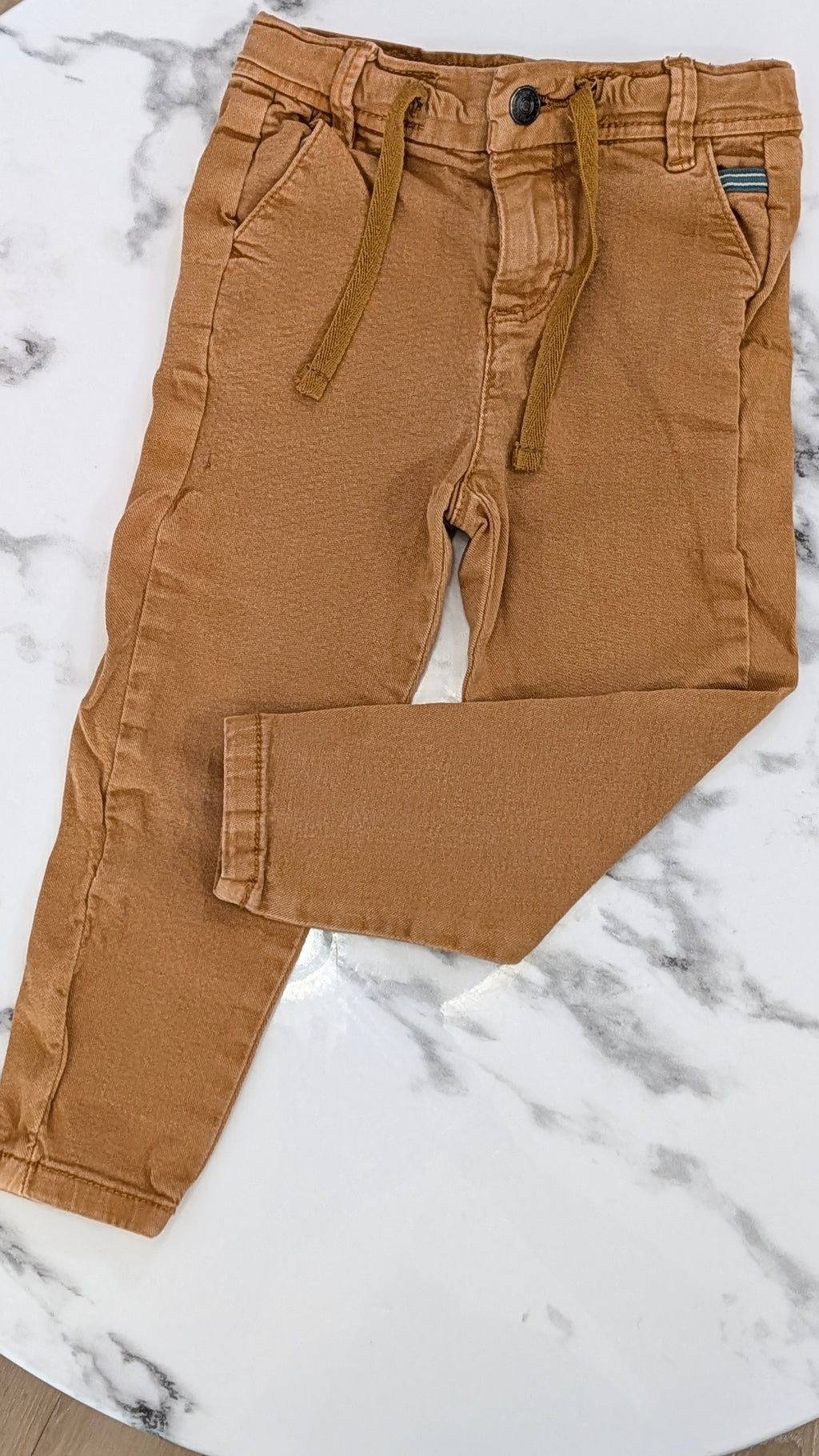 Pantalon Tape à l'Oeil camel - 24 Mois