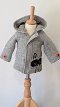 Veste Du Pareil au Même grise - 6 Mois