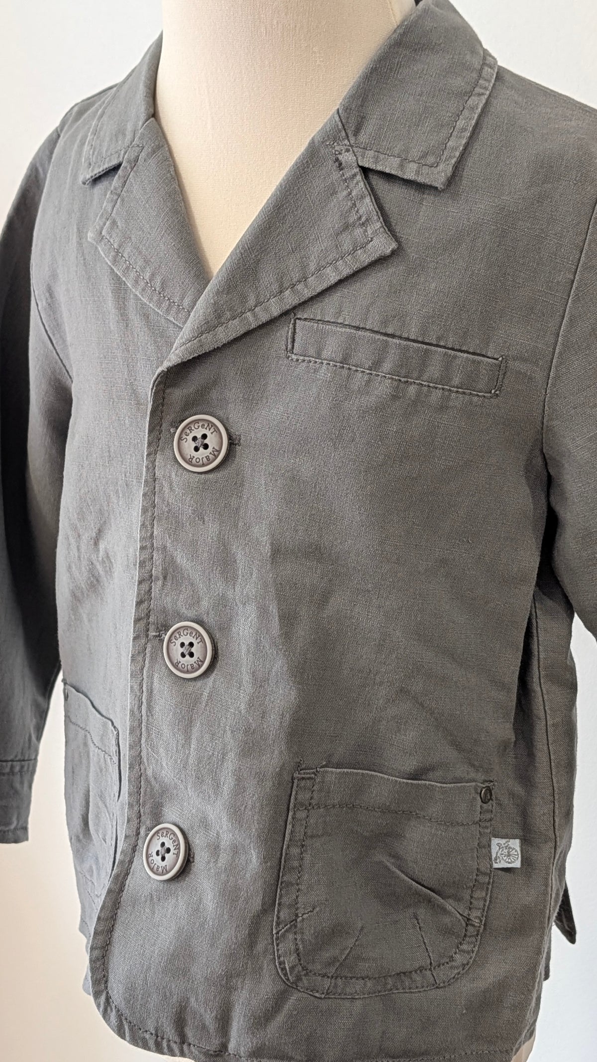 Blazer Sergent Major lin - 24 Mois
