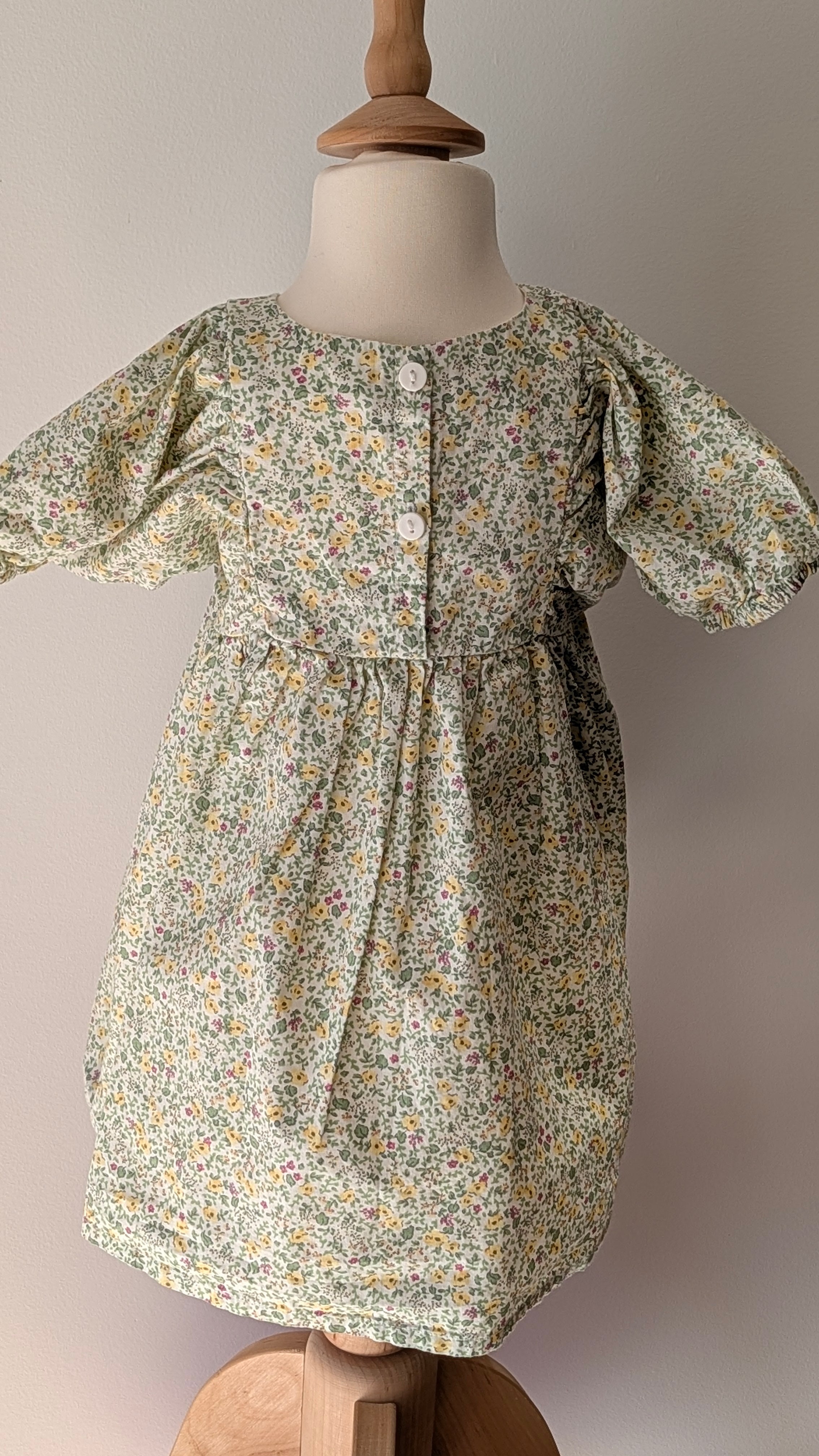 Robe H&M verte - 9 mois