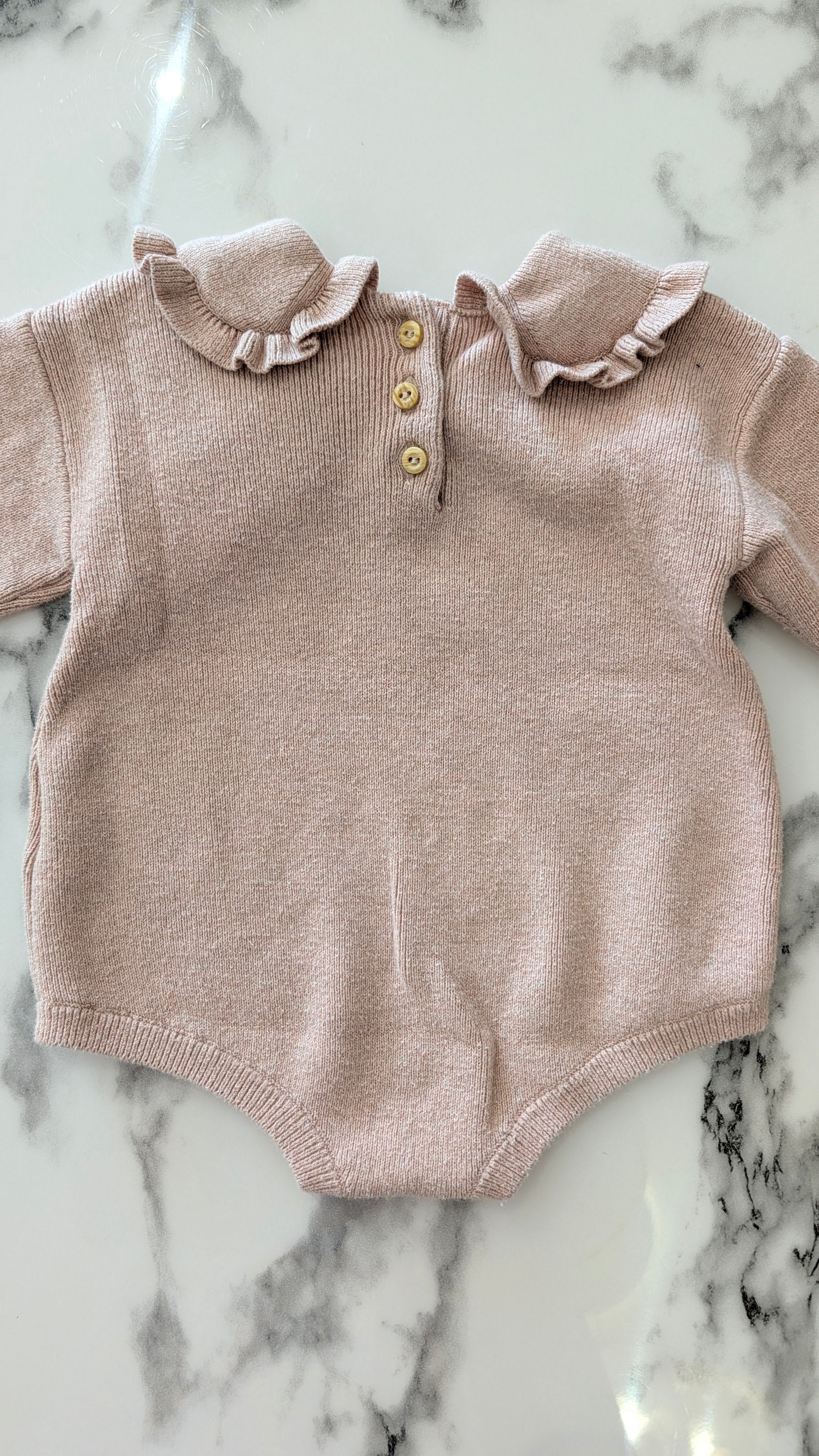 Body rose pâle H&M - 1Mois (56cm)