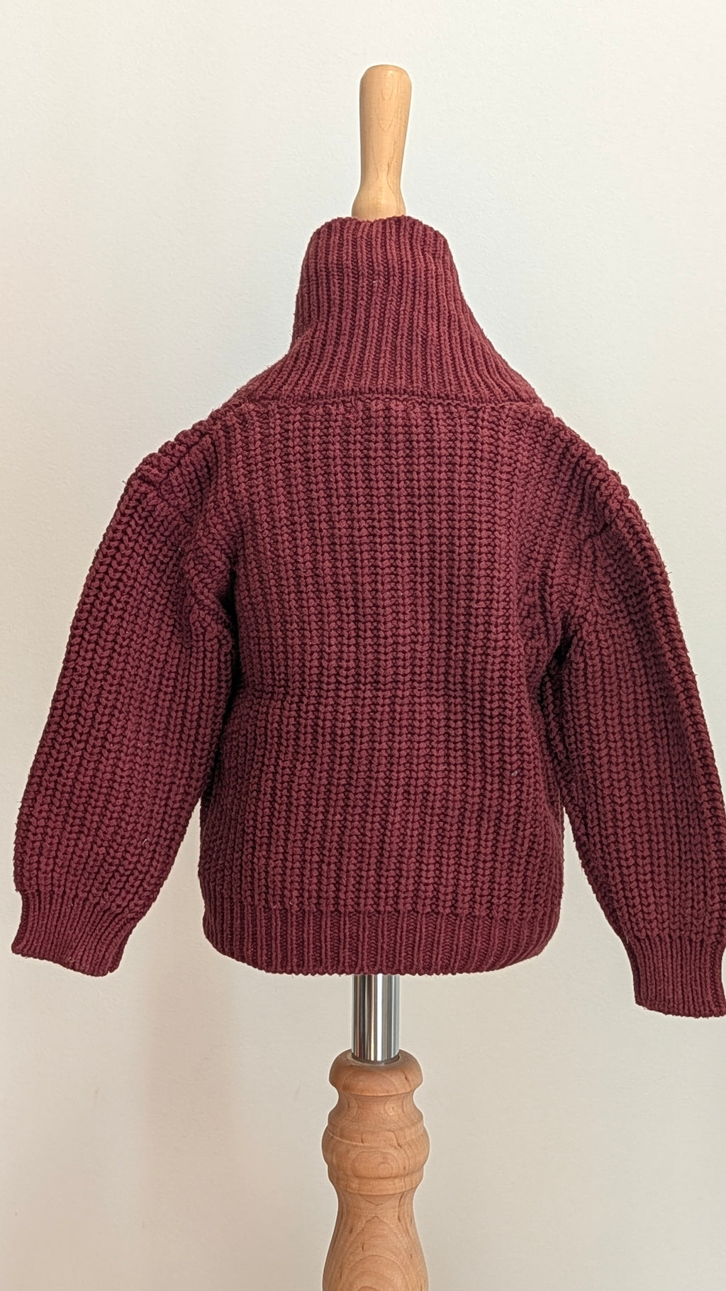Gilet tricot bordeau Kiabi - 9 Mois