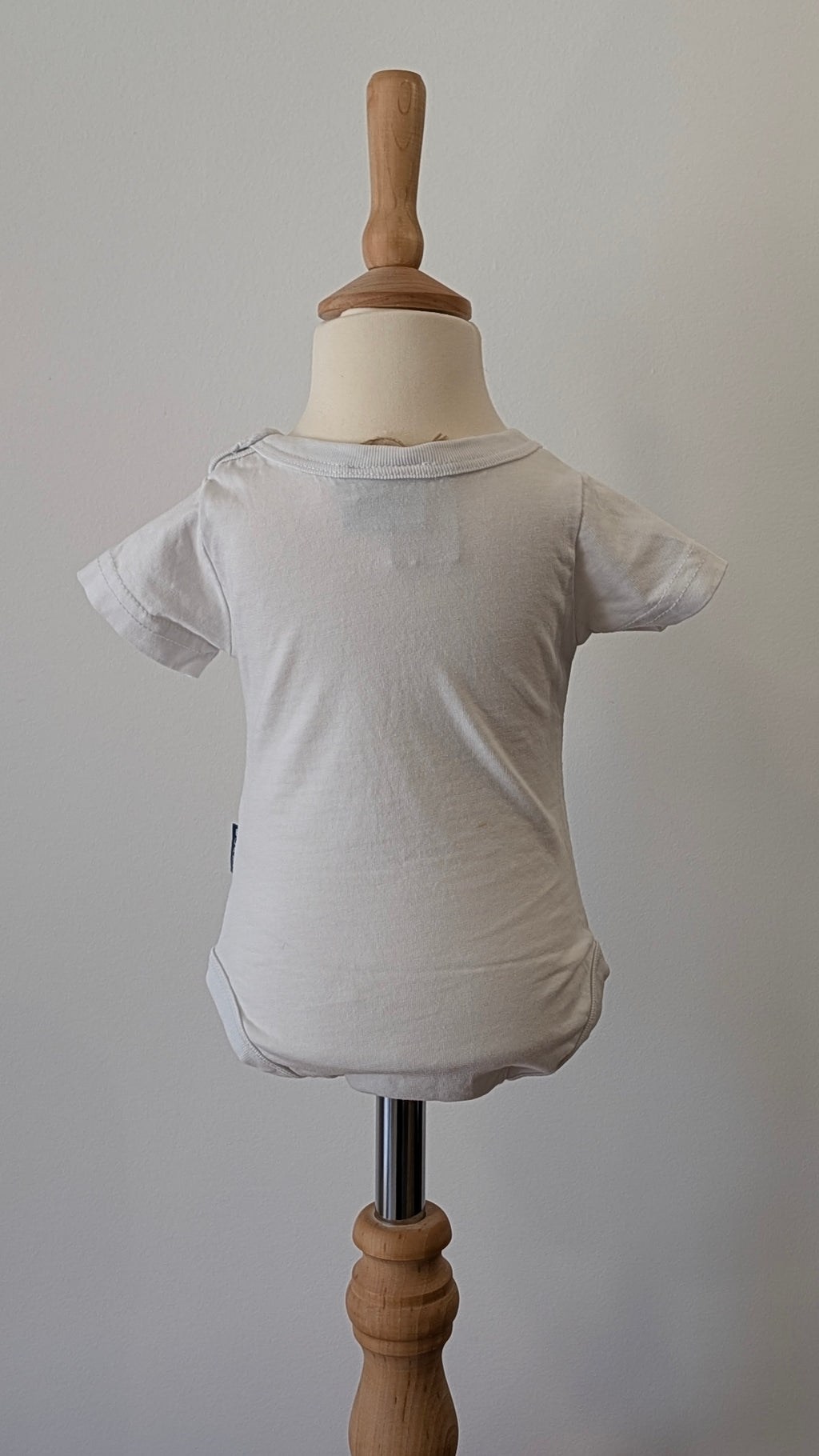 Body Coton Blanc - 6 mois