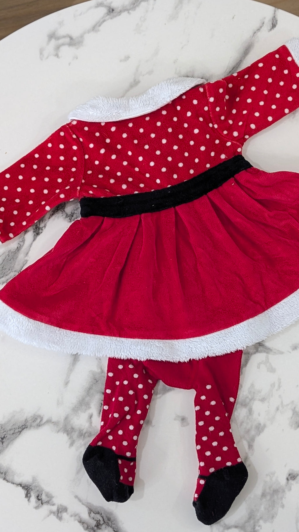 Costume de mère Noël - 1 Mois