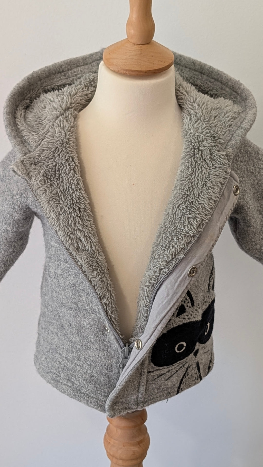 Veste Du Pareil au Même grise - 6 Mois