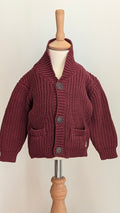 Gilet tricot bordeau Kiabi - 9 Mois