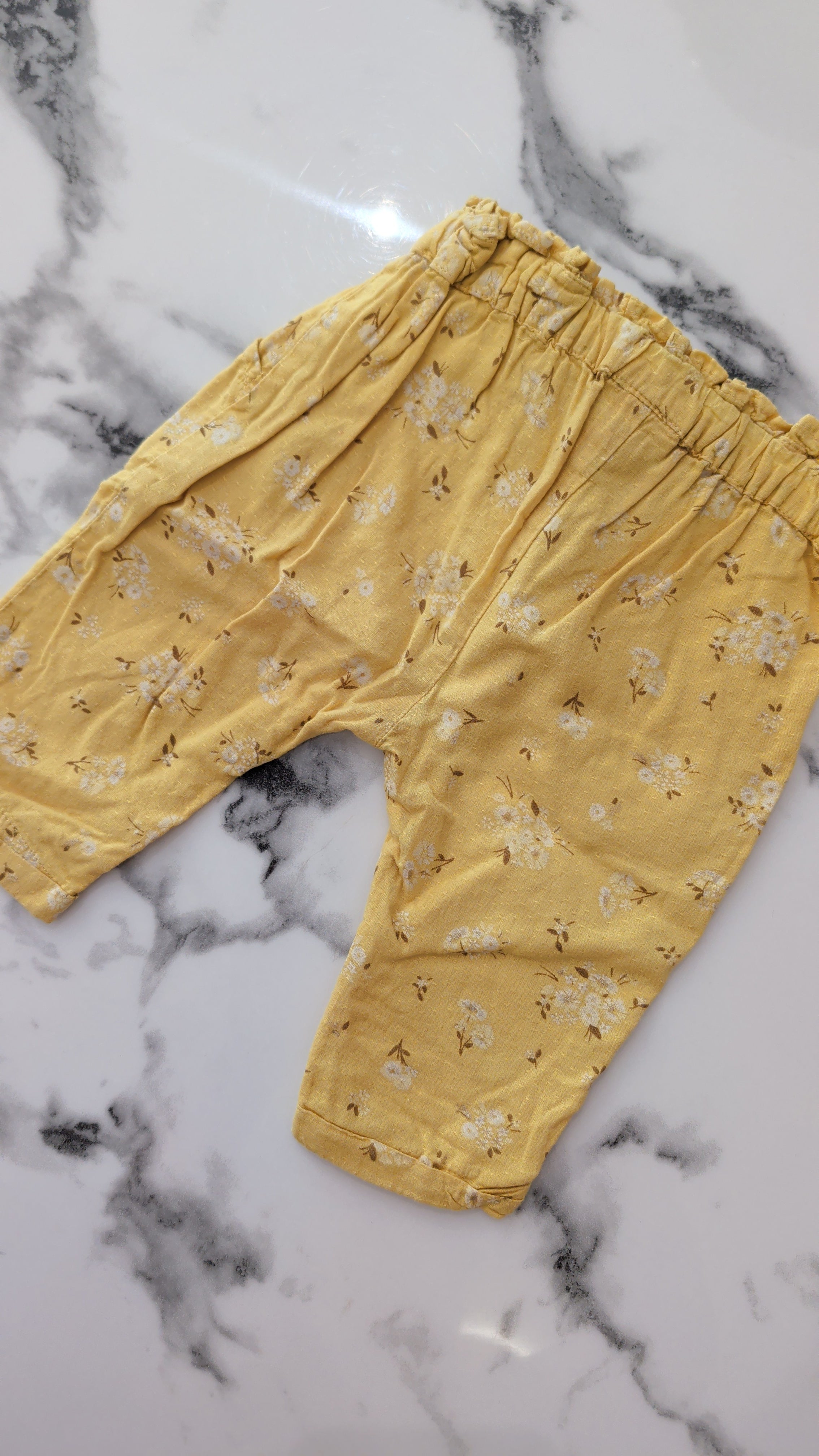 Pantalon jaune Tape à l'Oeil - 3 Mois