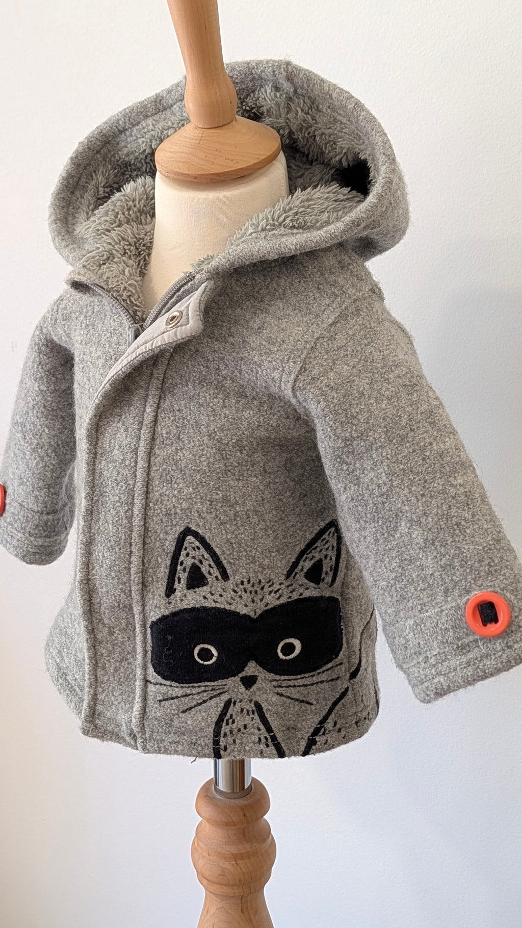 Veste Du Pareil au Même grise - 6 Mois