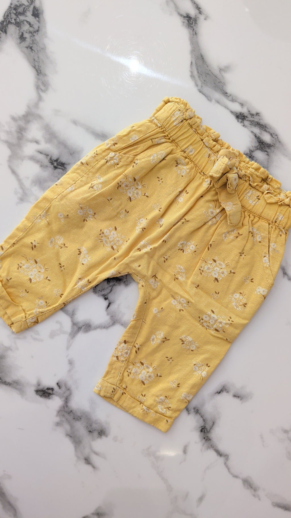 Pantalon jaune Tape à l'Oeil - 3 Mois
