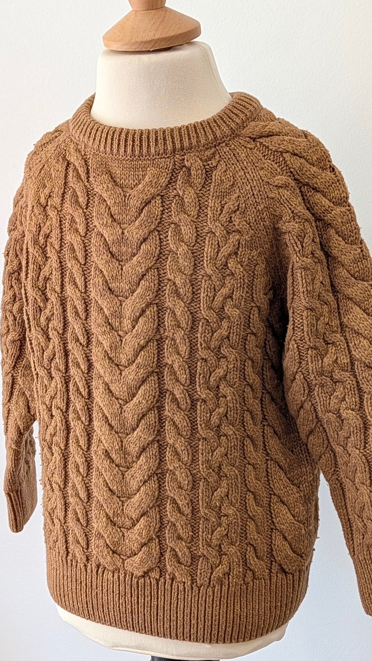 Pull Tape à l'Oeil camel - 36 Mois
