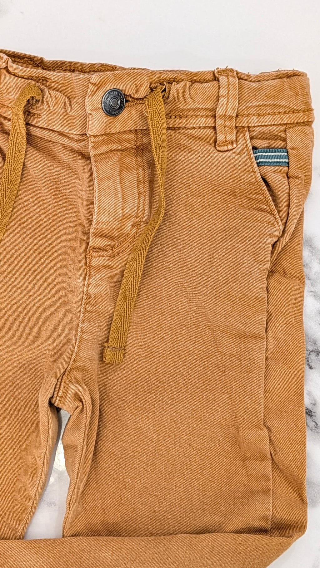 Pantalon Tape à l'Oeil camel - 24 Mois