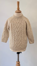 Pull tricot beige - 18 Mois