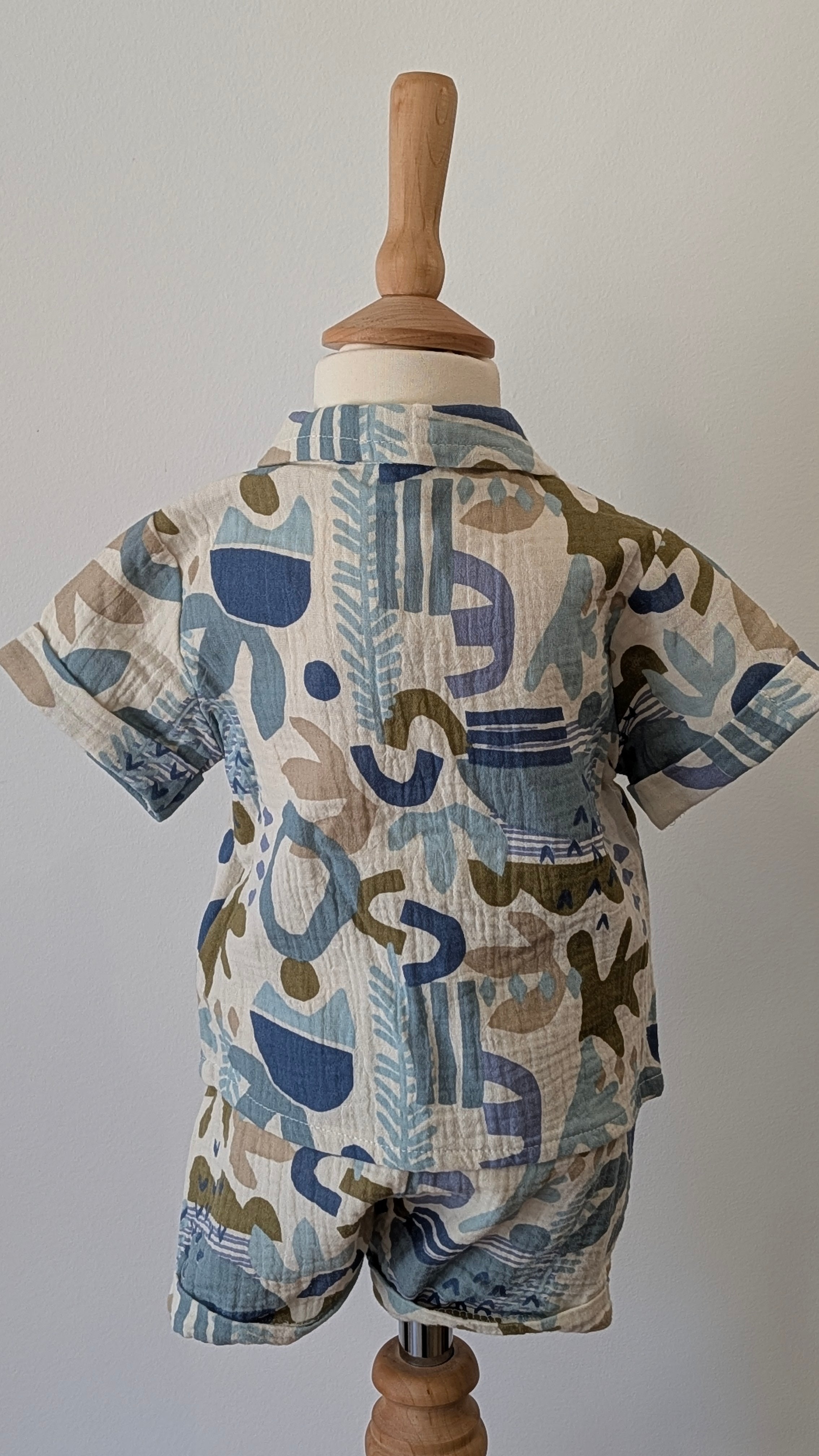 Ensemble Gaze de coton - 6 mois