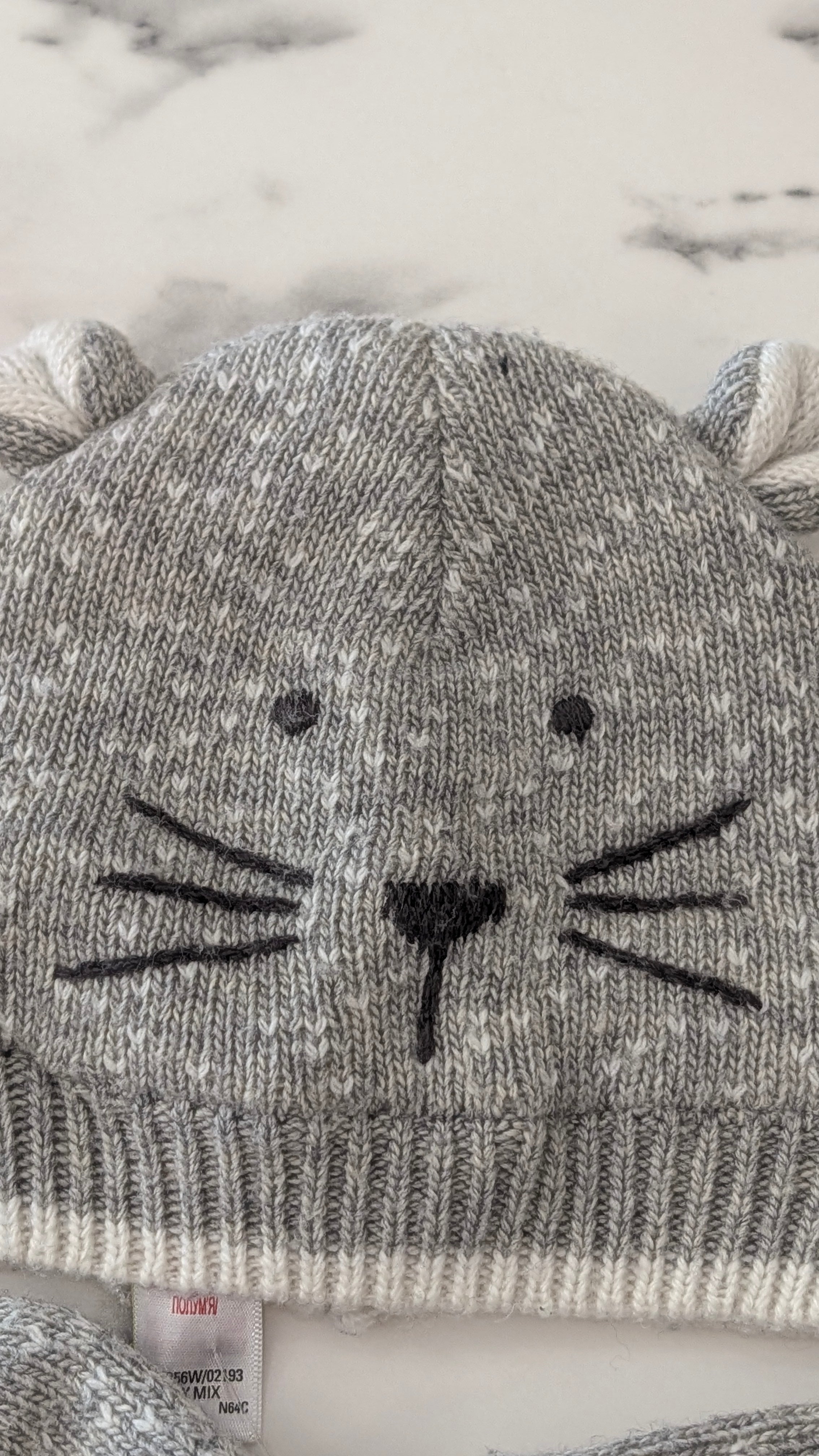 Bonnet et gants M&S - 12Mois