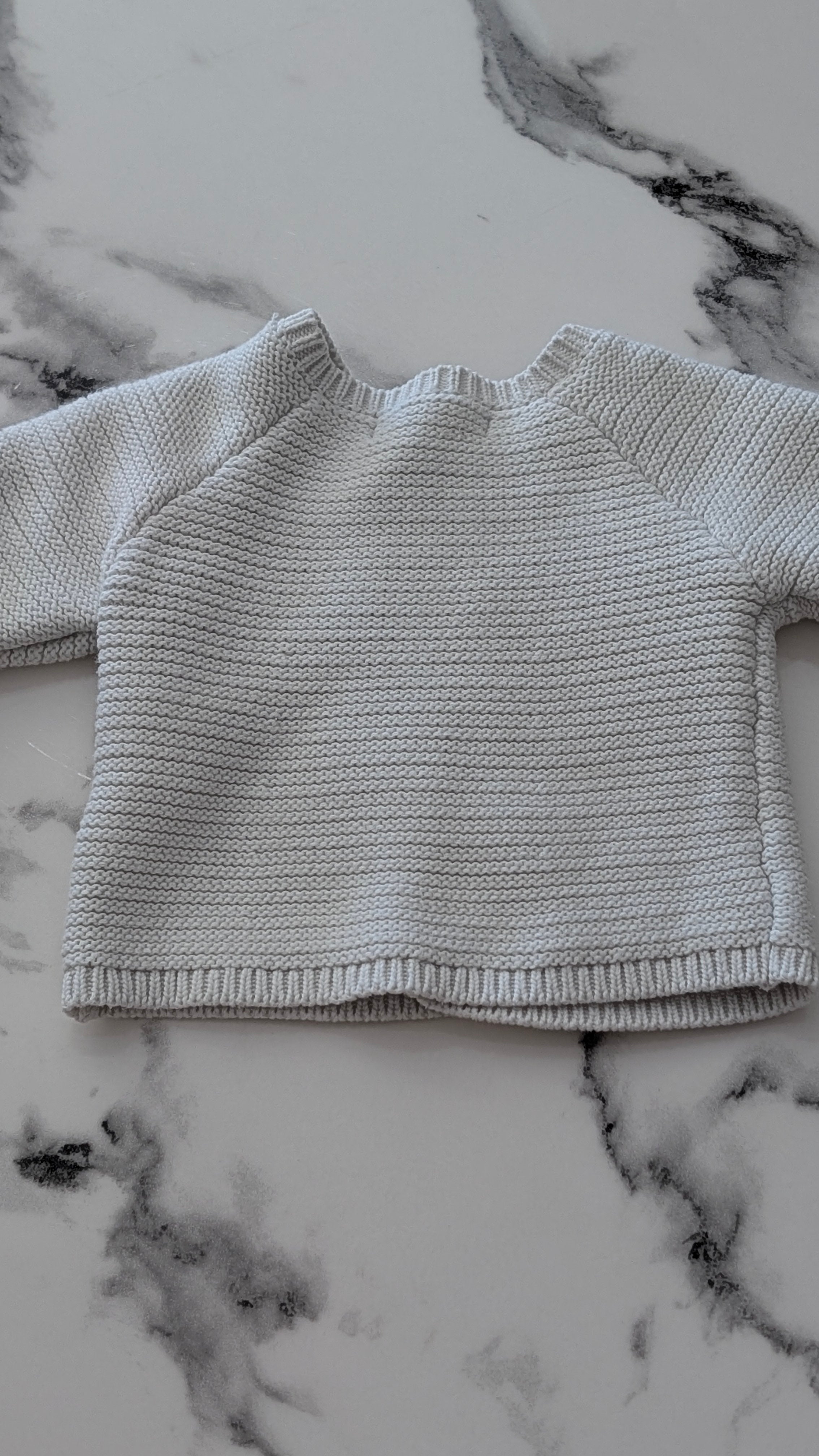 Gilet Obaibi blanc - 1 Mois