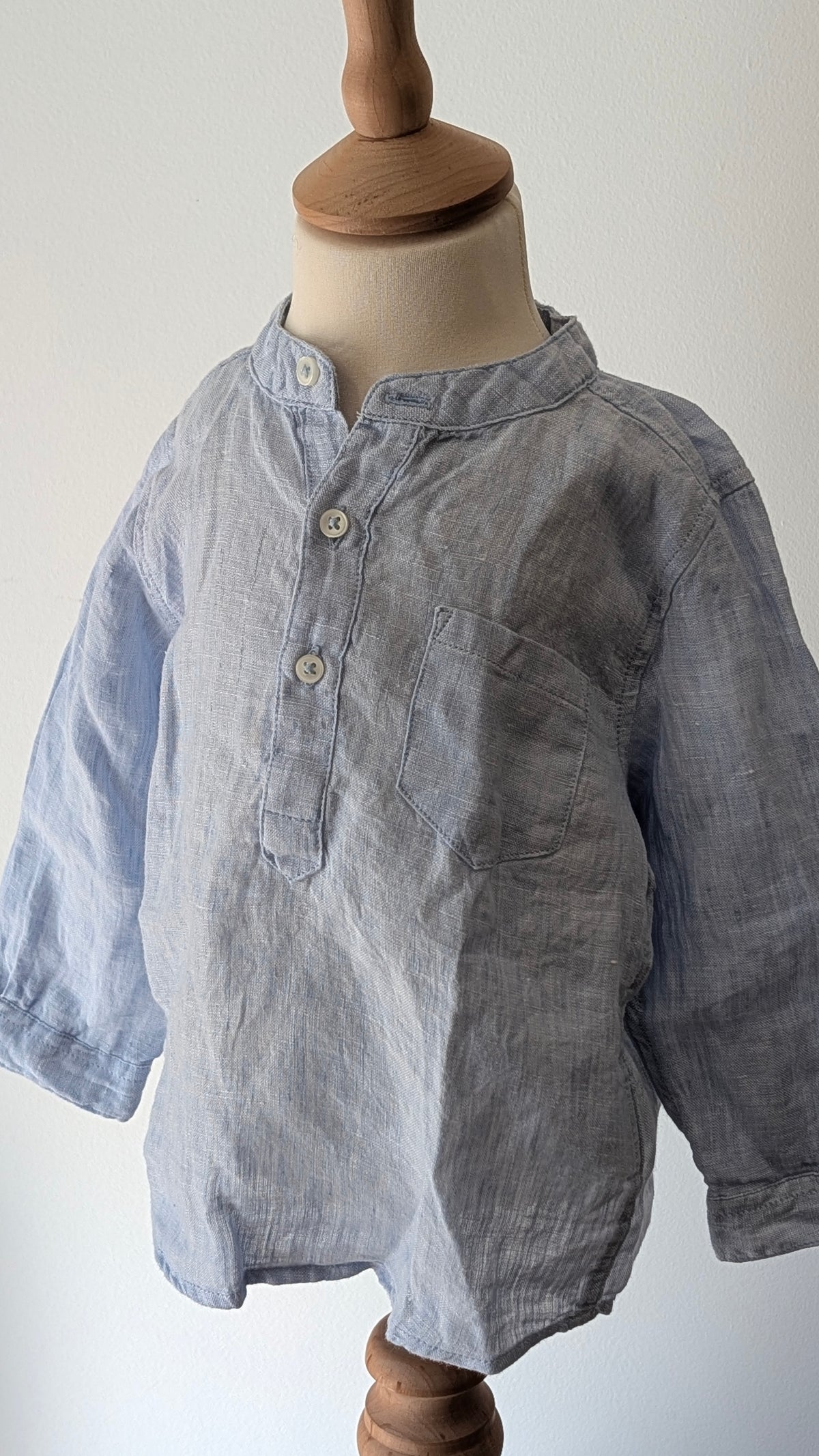 Chemise lin Bout'Chou - 12 Mois