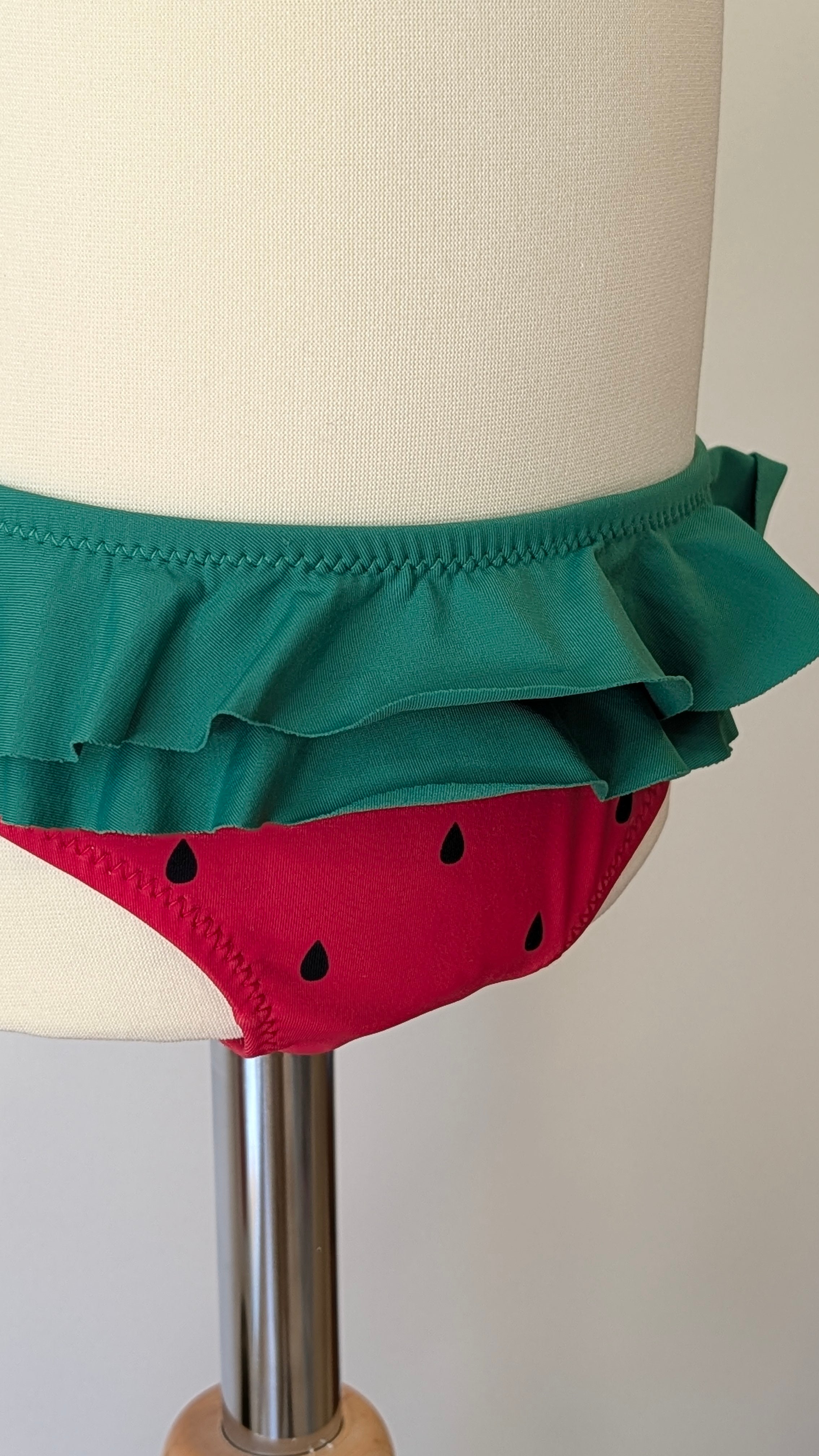 Slip de bain fraise Bout'Chou - 12Mois