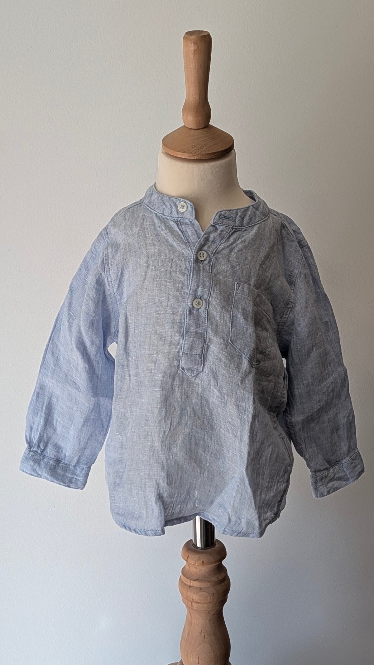 Chemise lin Bout'Chou - 12 Mois