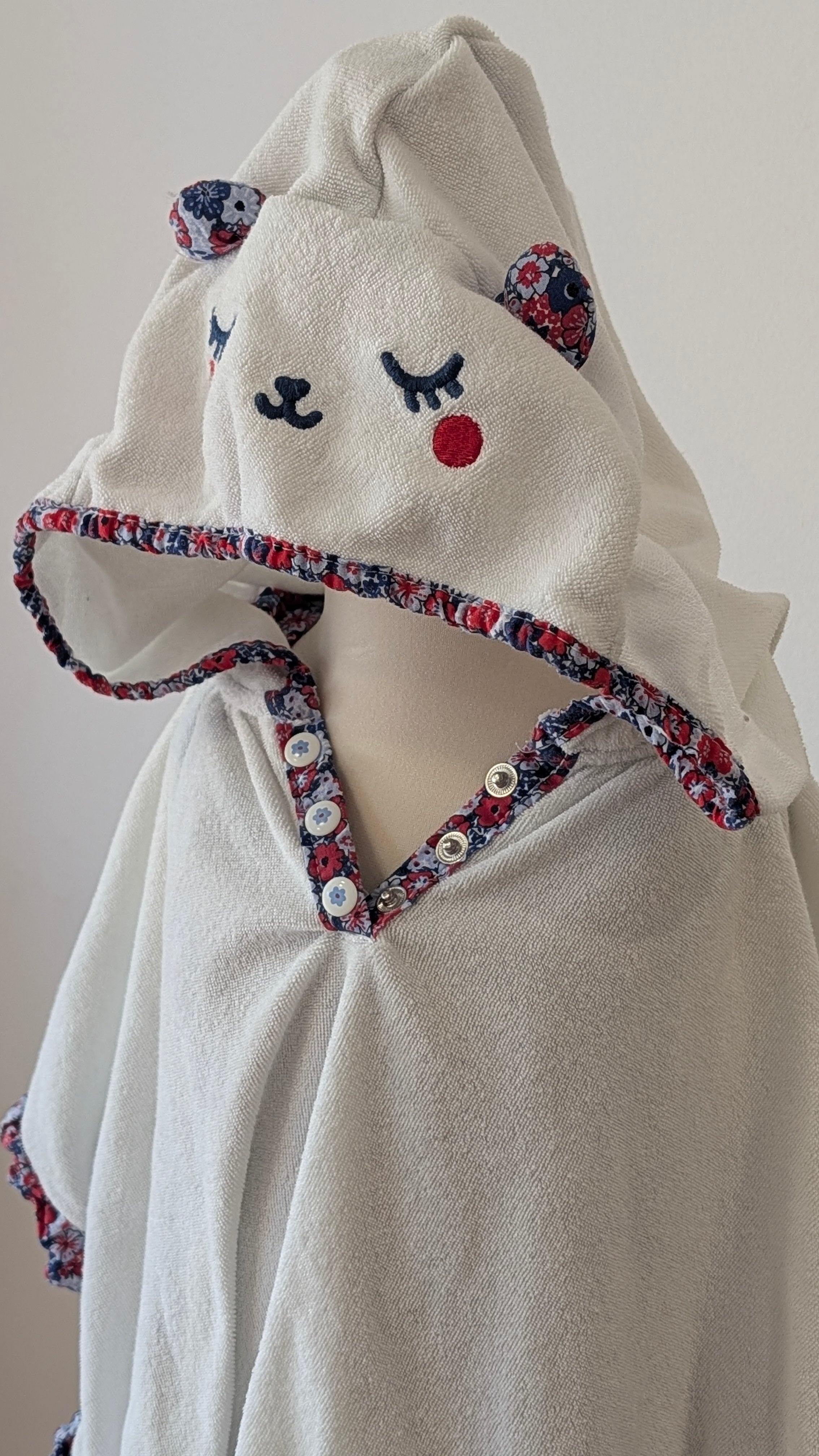 Ensemble maillot + cape de bain. Sergent Major - 6 Mois