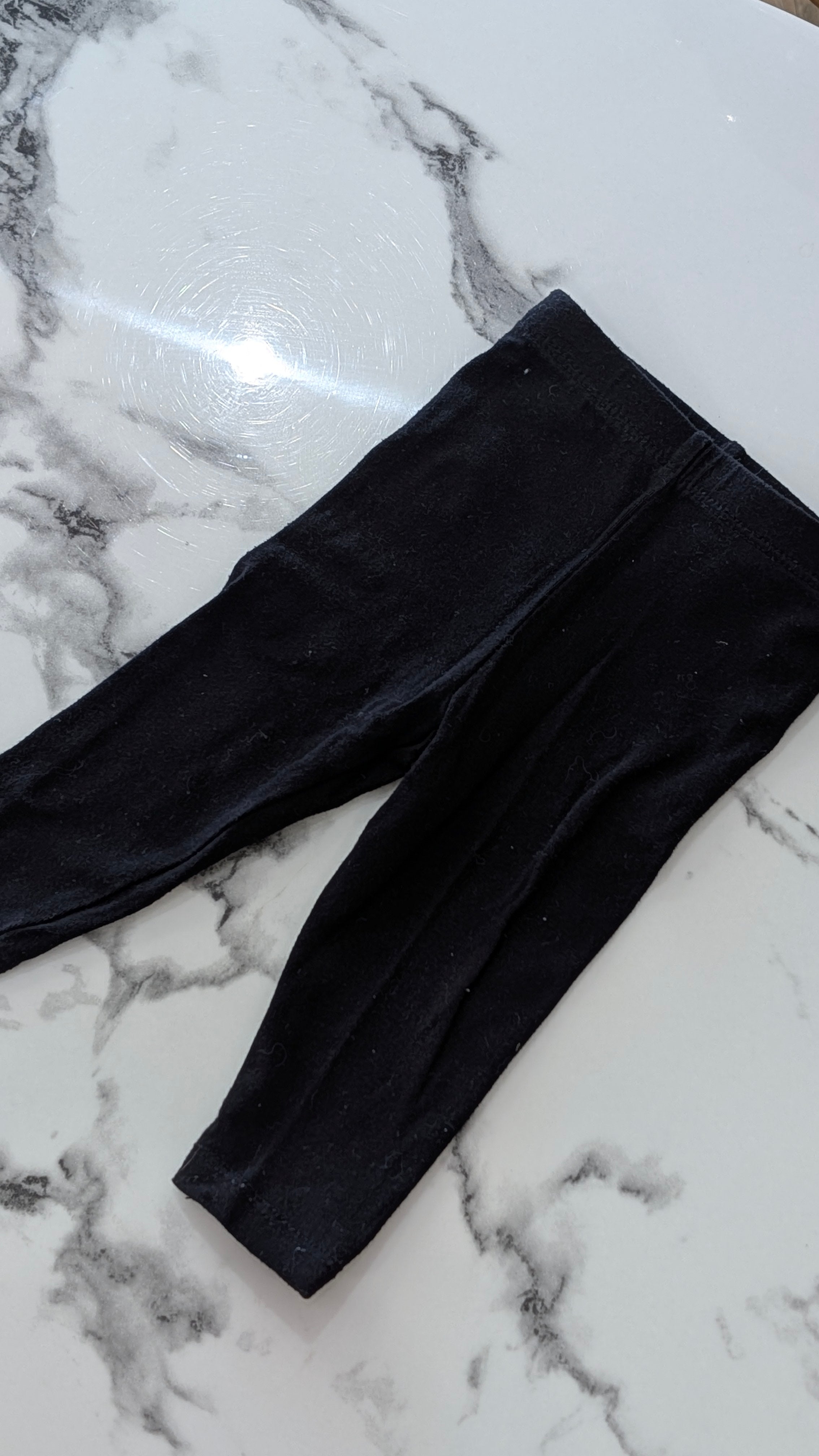 Legging Noir - 6 Mois