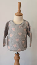 Pull coeur H&M - 6 Mois