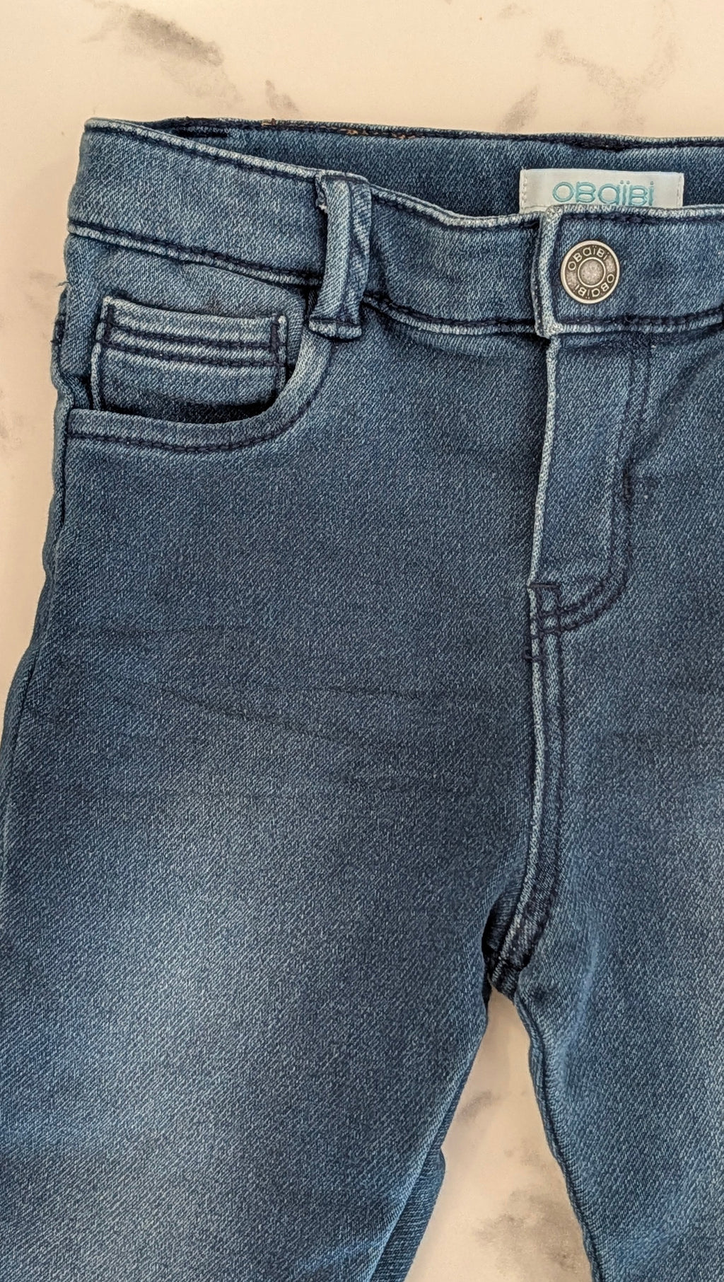 Jeans stretch Obaibi - 24 Mois
