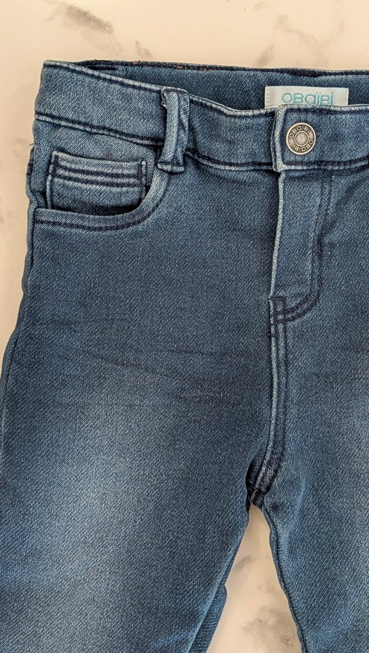 Jeans stretch Obaibi - 24 Mois